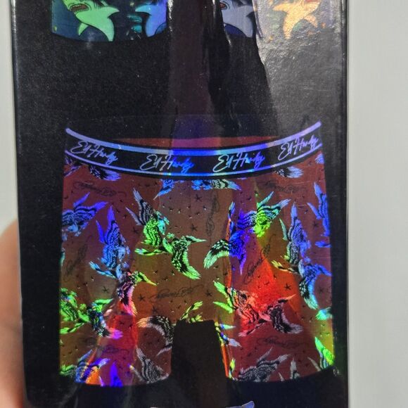 Ed Hardy Men's Size Medium Performance Boxer Briefs 3 Pack New in Box - Picture 5 of 9